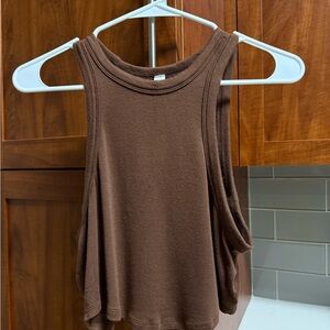 Lululemon Hold Tight Cropped Tank Top